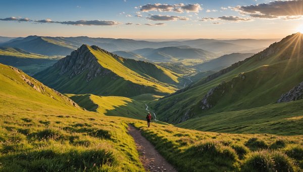Randonnée et art : explorer les paysages inspirants de la région