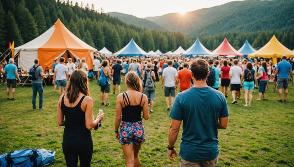Comment profiter pleinement des festivals estivaux en pleine nature