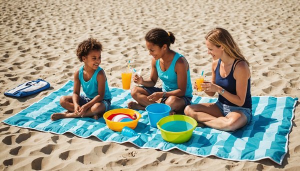 Équipements essentiels pour des journées à la plage en famille