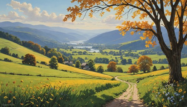 Art et nature : Comment les paysages inspirent les artistes de la région
