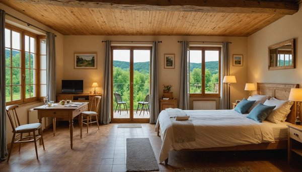 Meilleurs hébergements pour une escapade nature en Côte Fleurie