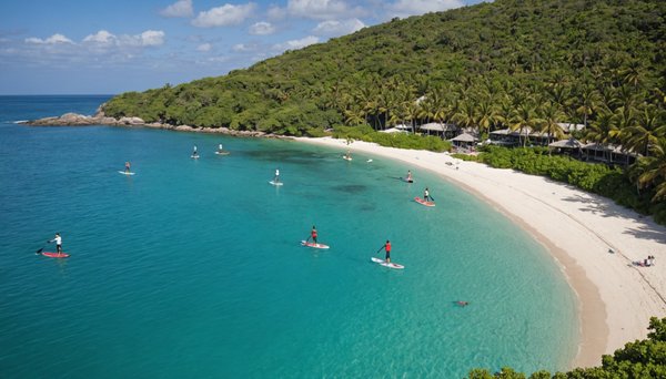 Les meilleures stations balnéaires pour pratiquer le paddle et la voile