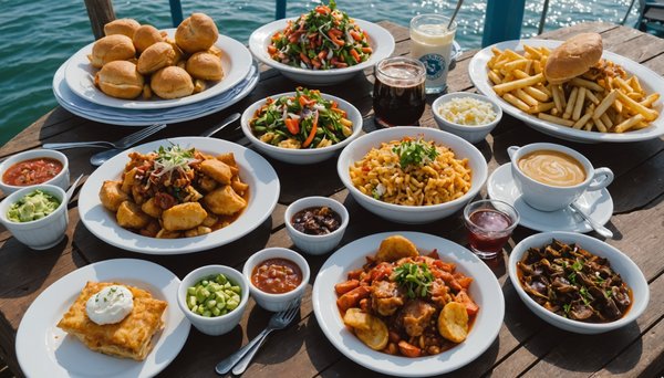 Les meilleures adresses pour déguster la gastronomie locale en bord de mer
