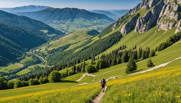Les meilleures randonnées à Cote Fleurie pour découvrir la beauté sauvage