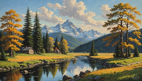 Art et nature : l'influence des paysages sur les artistes de la région