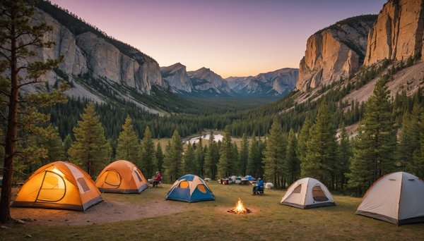 Explorer la région paca grâce au camping