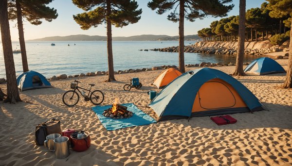 Que faire lors d'un séjour camping à saint raphael ?